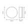 Philips LED Doris Ceiling Light 27K 17W IP44 (Single Pack)