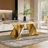 Winchendon Stone Top Dining Table-109479460