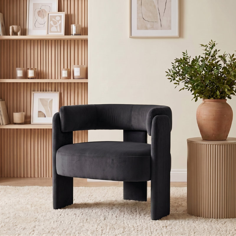 Velvet Comfy, Black, 2