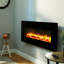 Maud Castleton Fires & Fireplaces 127cm W Electric Fireplace with 6824.28 BTU-873602355