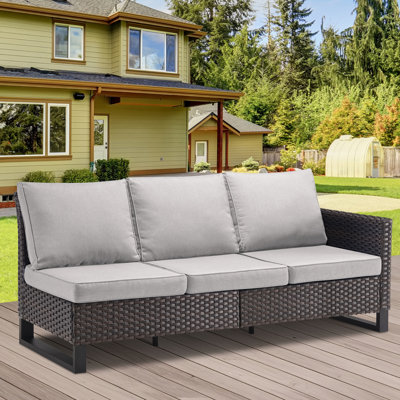 Ingvald 71.45" W U-Shaped Patio Sectional