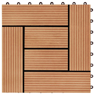 vidaXL 30 cm L x 30 cm W Tile