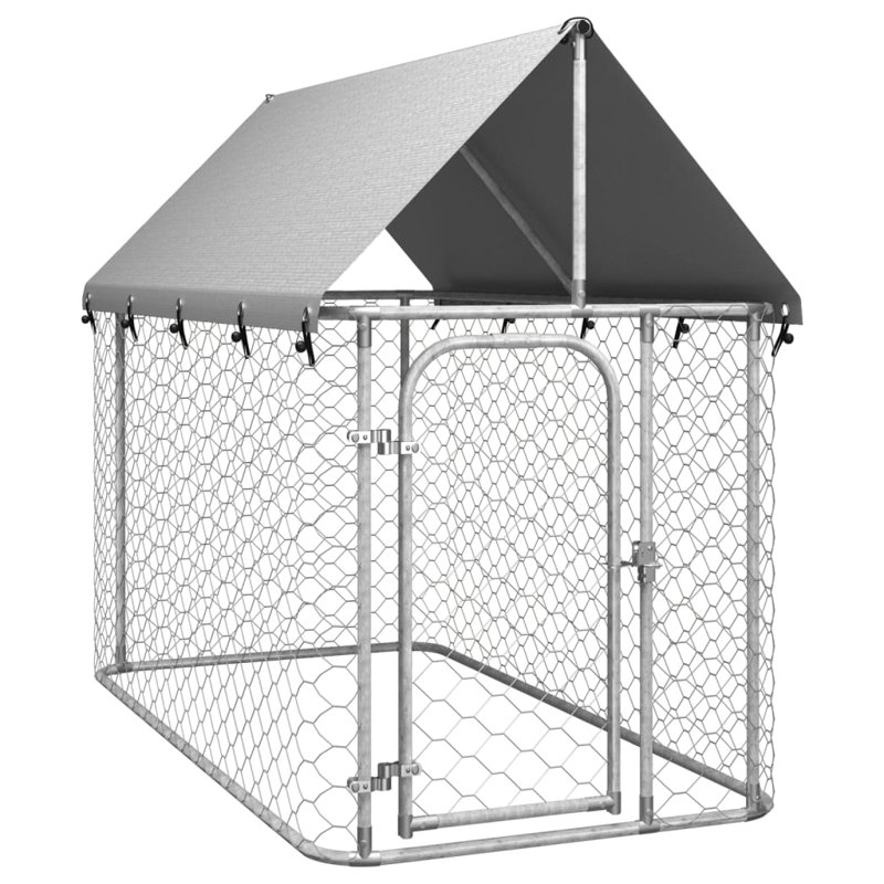 Archie & Oscar Outdoor Dog Kennel, 150cm H x 100cm W x 200cm D