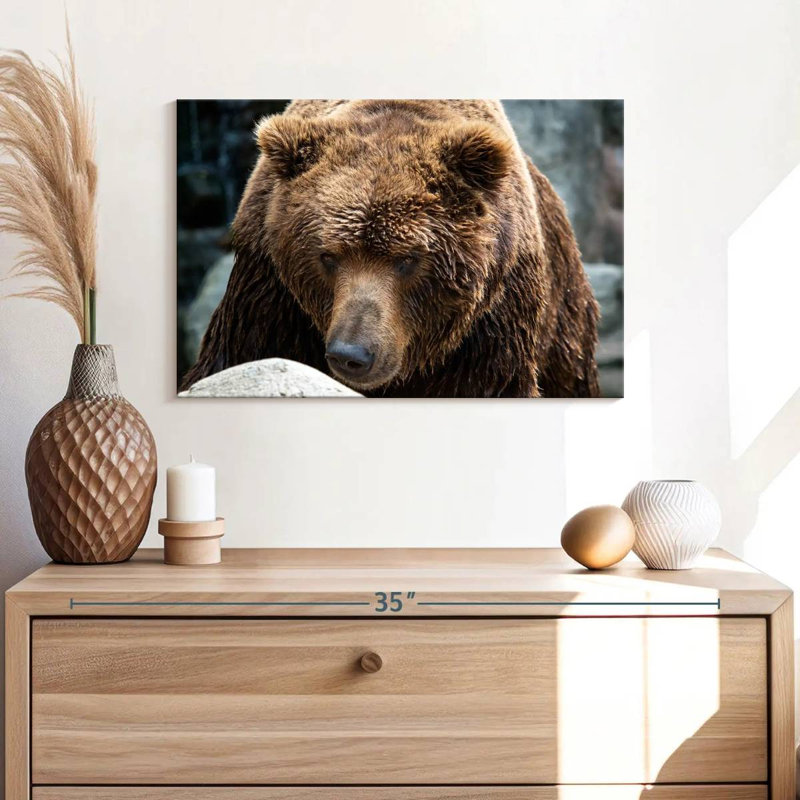 Brampt Kamchatka Brown Bear, 32" H x 48" W
