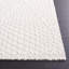 Tapis géométrique ivoire en polyester tissé à la machine-425251862