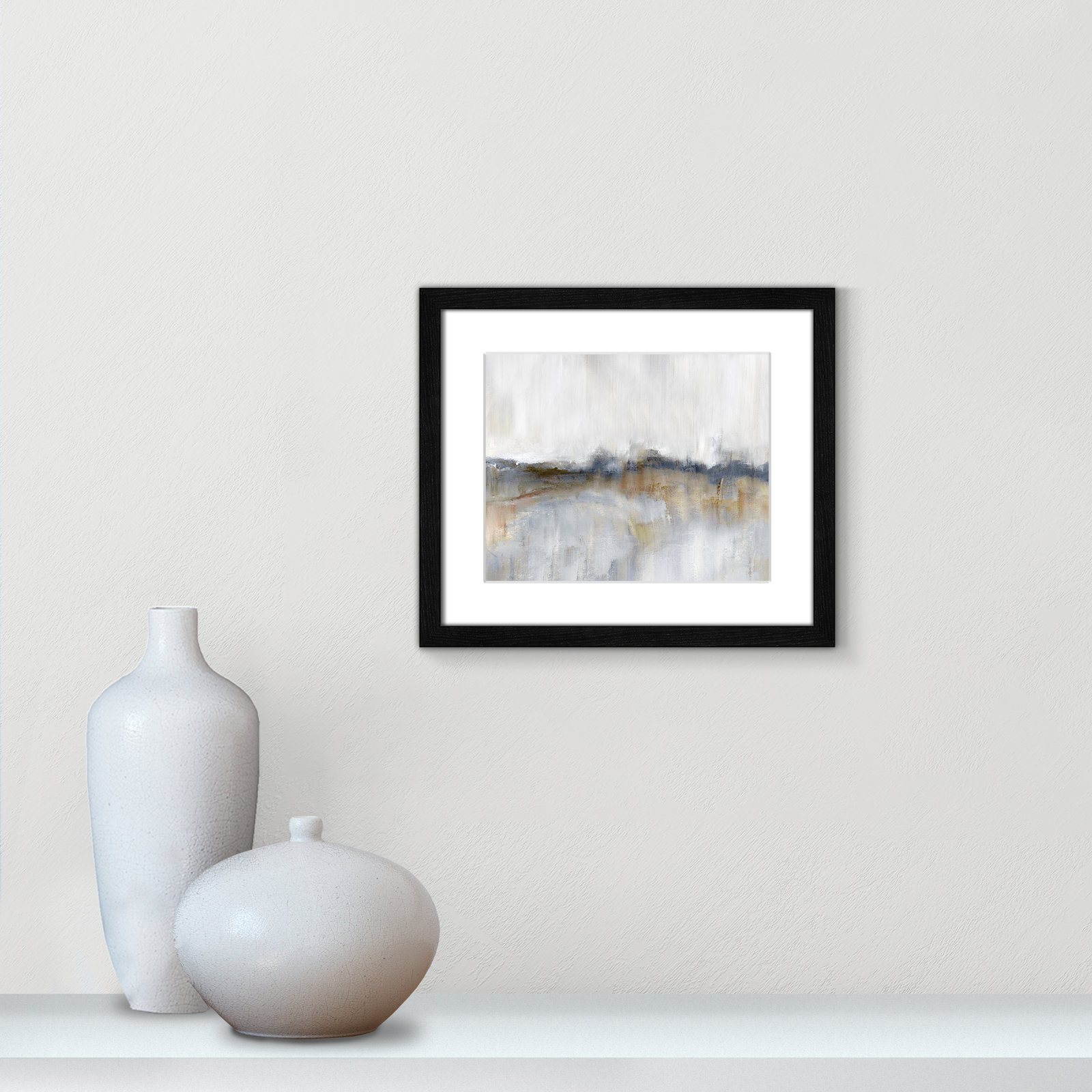 Casa Fine Arts Autumnal Tide Print, Black Framed, 13" H x 15" W x 0.75" D