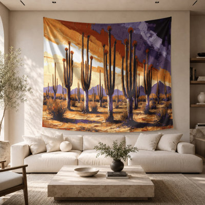 Southwestern Plants Ocotillo 171 Wall Tapestry