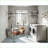Garment Rack with Extendable Bar &amp; Adjustable Shelf | Metal | Silver