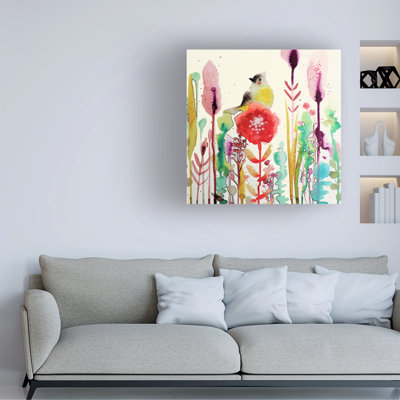 Art sur toile Sylvie Demers «La Grace Du Moment»