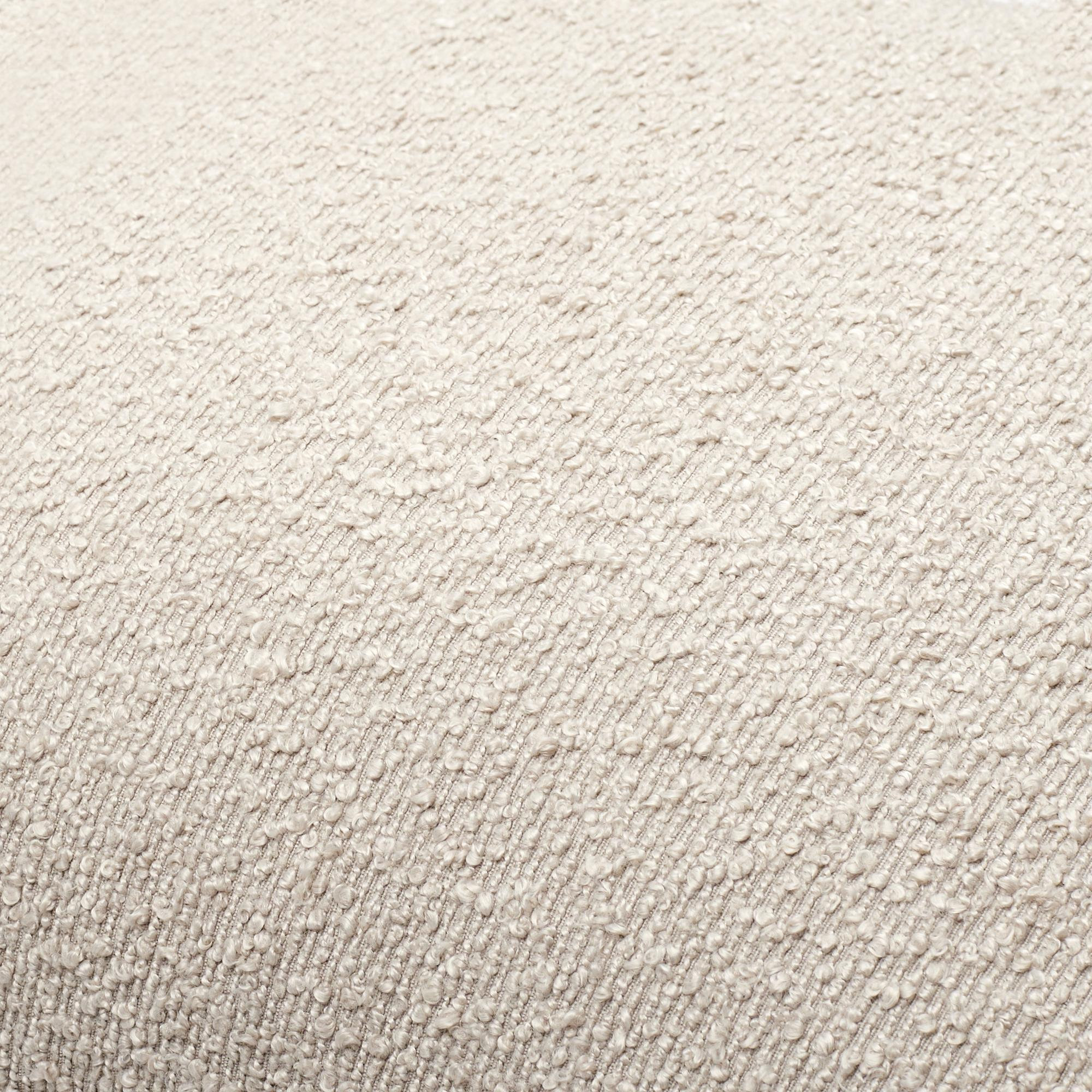 Amalfi Boucle Throw Pillow, 20" x 20", Beige, Pillow Cover Only - No Insert