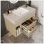 Ensemble de meuble-lavabo mural flottant 29,9 po-129334158