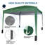 Jarrow 3m x 3m Steel Pop-Up Gazebo-1504043241