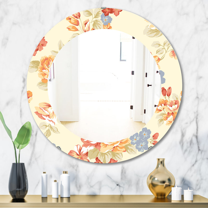 Miroir décoratif Blossom 28, H 31,5 po x l po
