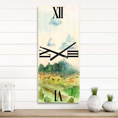Metal Wall Clock