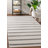 Wum Striped Machine Woven Polypropylene Area Rug In Gray/White-1246908090-1217080339