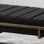 Banc avec repose-pieds et repose-pieds Luxury