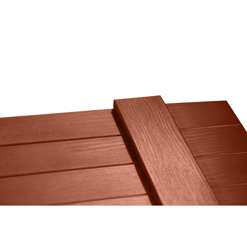 Cranberry Vinyl Board and Batten Shutters, 31-Inch Pair
