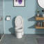 Ceramic One Piece Toilet,Dual Flush With Soft Clsoing Seat