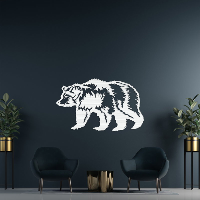 Handmade Wall Decor, 27.8" H x 46" W x 0.25" D, Black