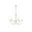Lustre classique à 6 lumières de style bougie Nola-1174184203-1081895882