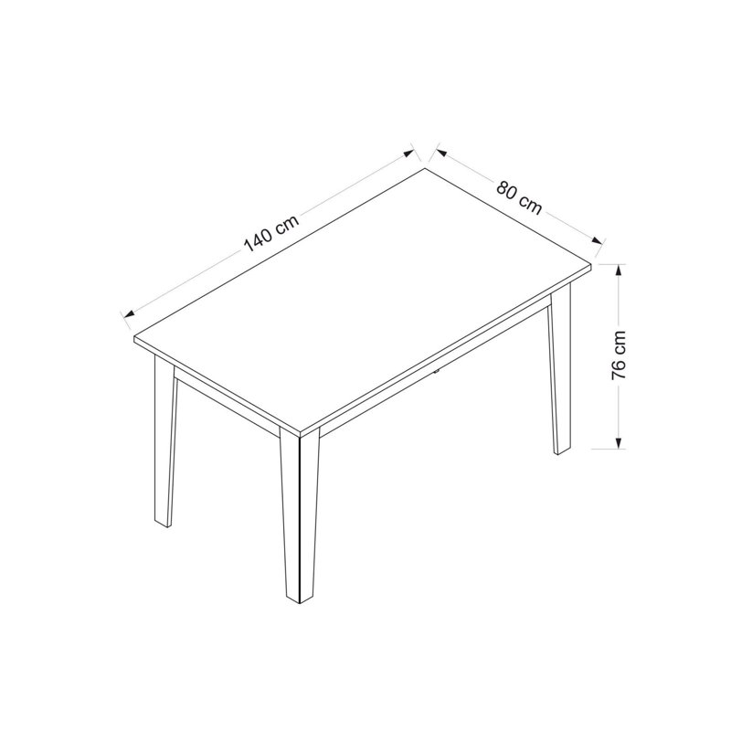 Ferro Beech Dining Table