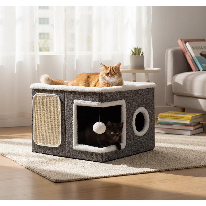Cotton Nest Pet Bed
