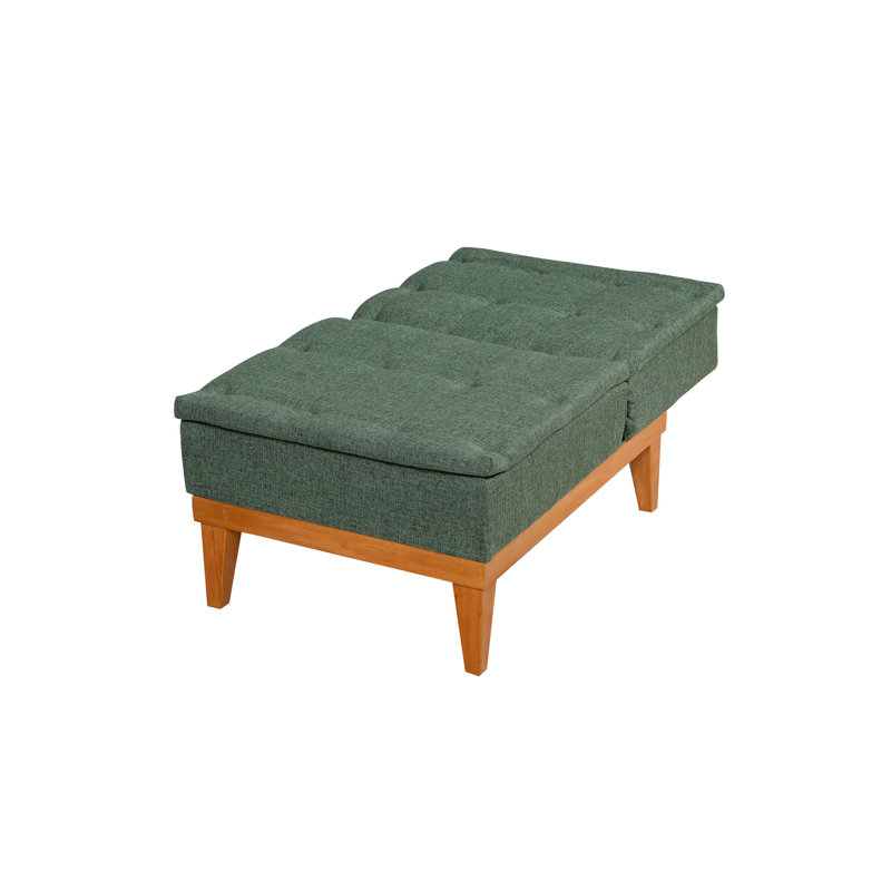 Fauteuil demi-tonneau l 23,62 po Cabrera, Vert