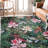 Braggs Washable Floral Indoor / Outdoor Rug-1172803915