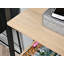 Dawnella 130cm H x 64cm W Steel Etagere Bookcase-1004019493-1004019495