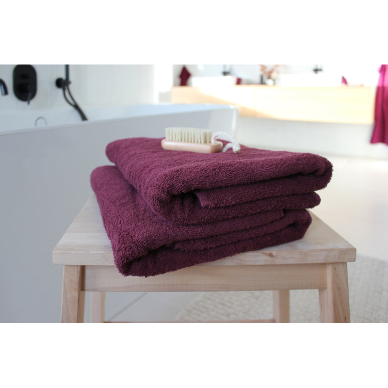 Bath Towel, Blackberry