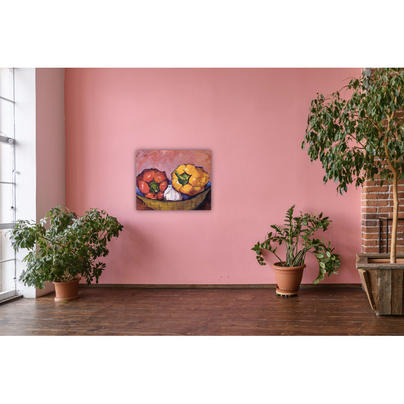 Peppers Rouge By John Beard - Gallery Wrapped Canvas Print Print by John Beard, 22'' H x 26'' W x 3" D, Unframed