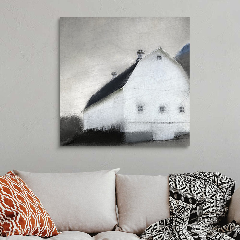 Reproduction d’art sur toile « Gray Skies » par Kimberly Allen, H 36 po x l 36 po x P 1,25 po, Toile tendue