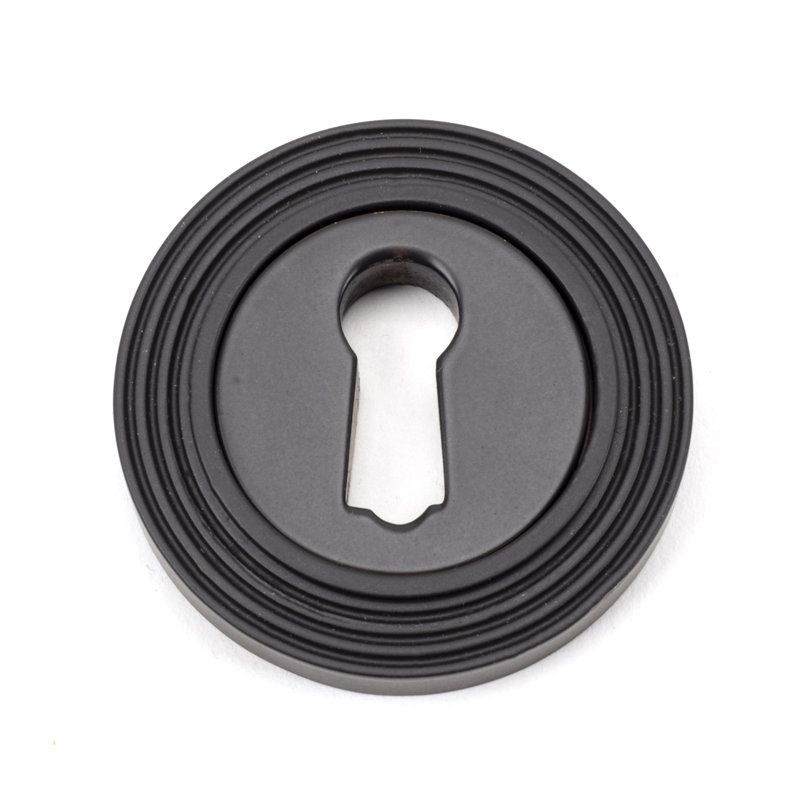 Escutcheon Door Accessory, Aged Bronze