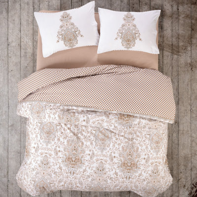 DUVET COVER Cotton Sateen Solid Colour Duvet Cover