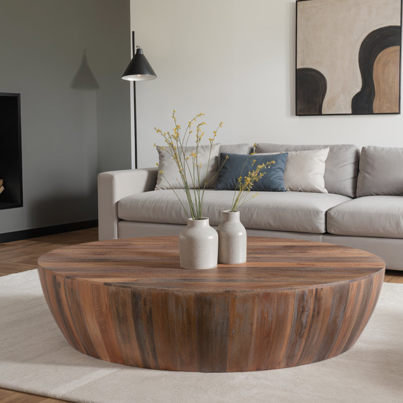 Ruth Solid Wood Single Coffee Table