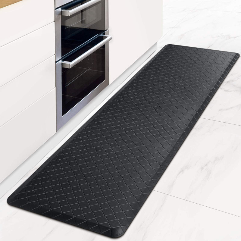 Tapis confort anti-fatigue et imperméable, Noir