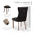 High-end Tufted Velvet Upholstered Nailhead Dining Chair-1240169722-1240169696