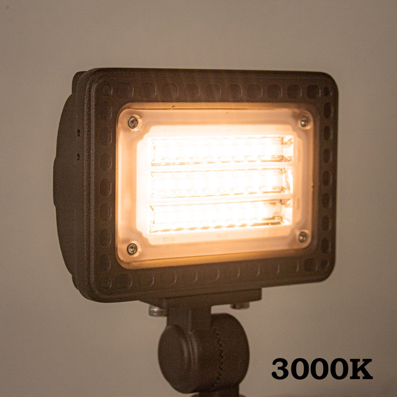Bronze 12W LED Low Voltage Outdoor Flood Light