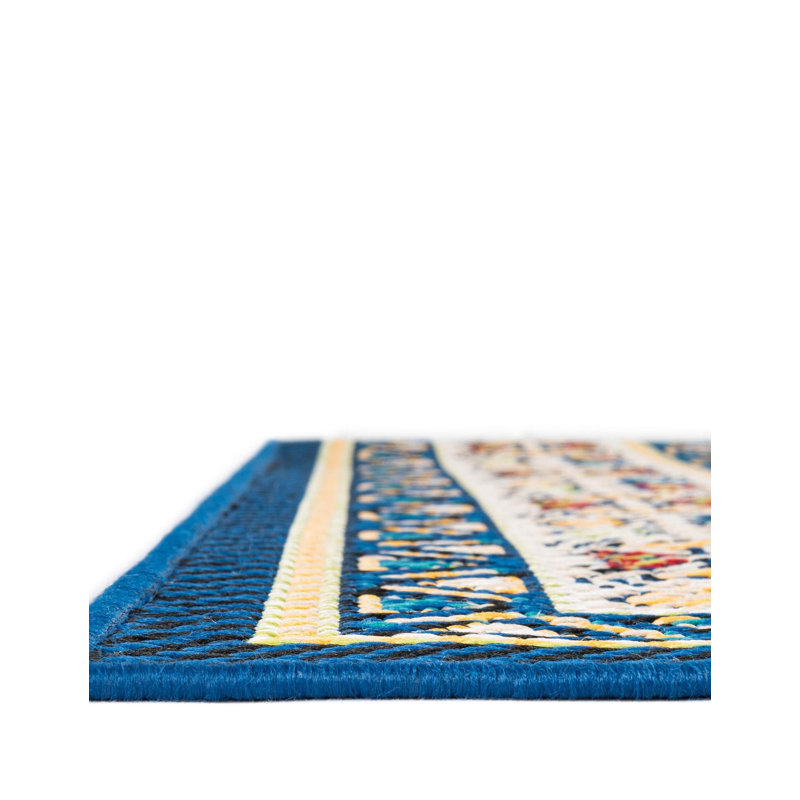Tapis intérieur / extérieur Loreto Loreto Loreto, Tapis de couloir 2 pi x 8 pi