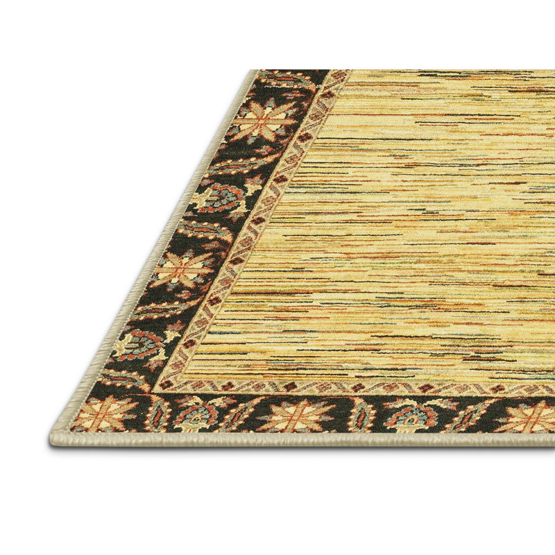 Tapis abstrait 1008 lavable à la machine 3408, Rectangle 7 pi x 10 pi