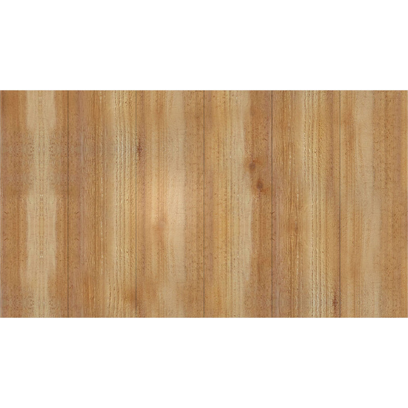 TimberCraft 5 3/8 "planches encadrées avec panneaux n-batten, cèdre rouge de l'Ouest (par paire), 16 1/8 po, 54 po