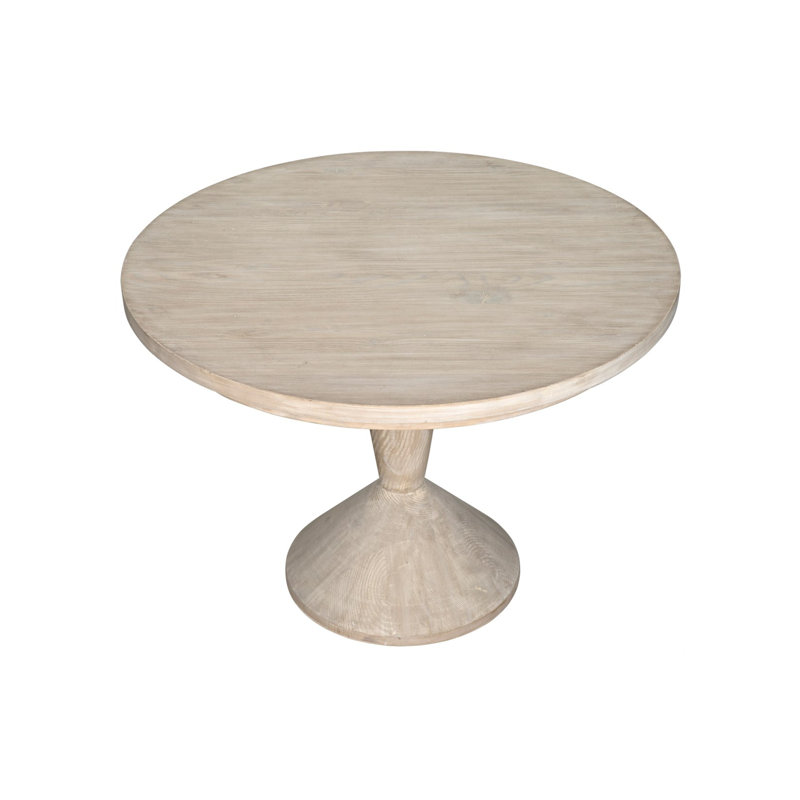 Pansy Round Solid Wood Dining Table