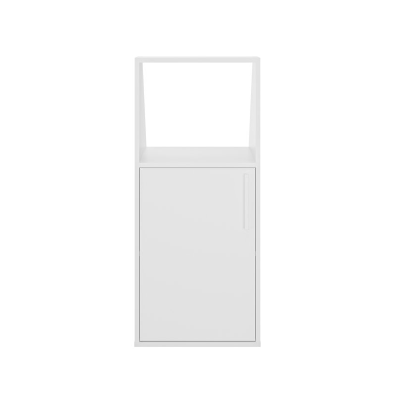 1 Door Wardrobe, White