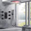 Système de douche complet avec valve brute