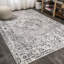 Tapis gris foncé Merza-609229642