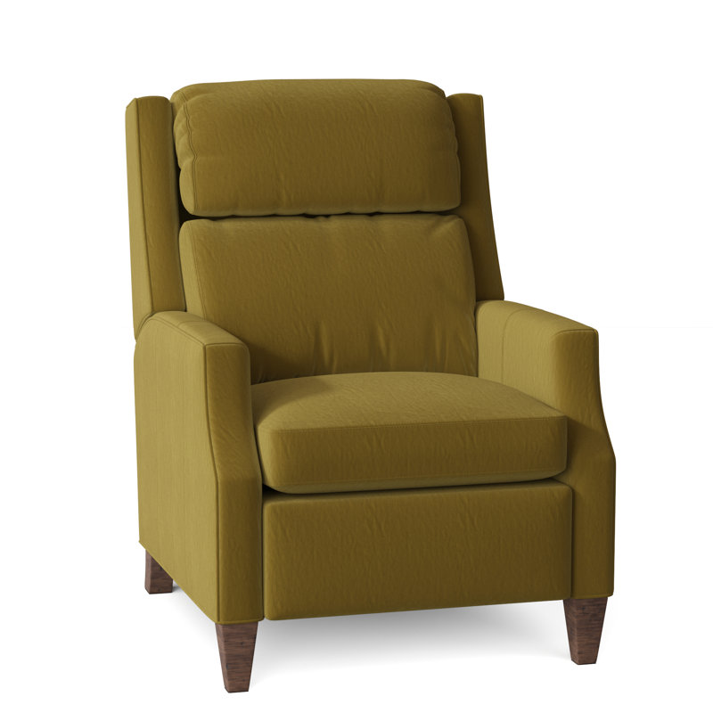 Spyglass 31" Wide Genuine Leather Standard Recliner, Tobacco, 1181 Pearl, Manual