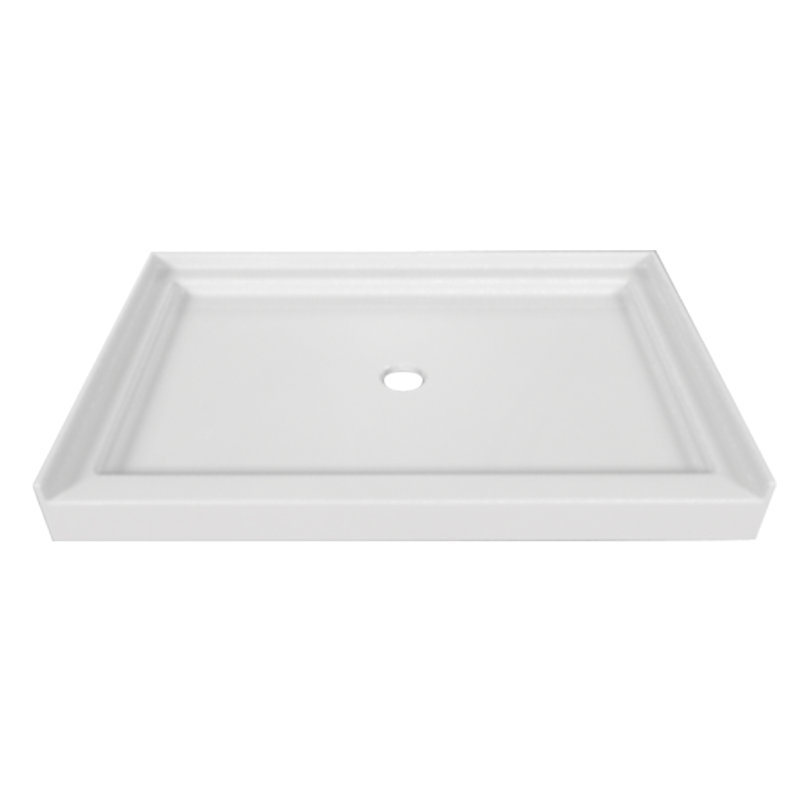 Base de douche à seuil simple 48 po x 42 po