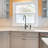 Single Handle Kitchen Faucet With Side Spray-70944590