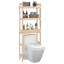 Alarice Solid Wood Bathroom Shelves-248529706