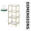 30 cm W Shelving Unit